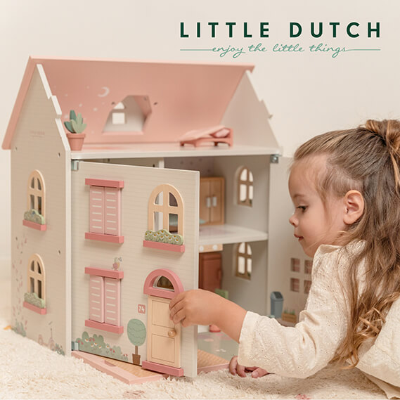 Kreatívne drevené hračky od Little Dutch