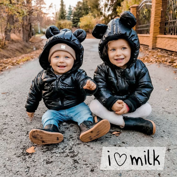 Detské a dojčenské body, overaly, mikiny, čiapky od I Love Milk