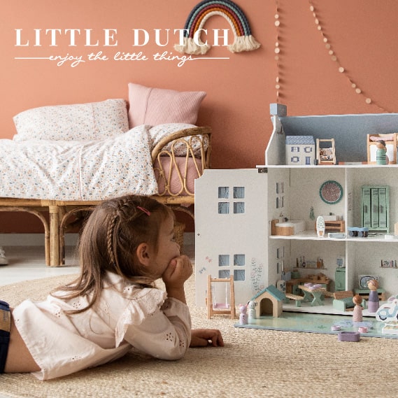 Kreatívne drevené hračky od Little Dutch