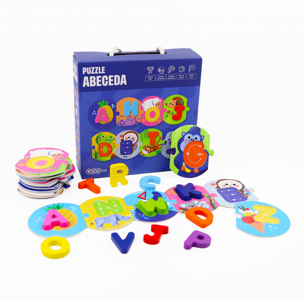 EDUkid Puzzle Abeceda SK/CZ - Poškodený obal