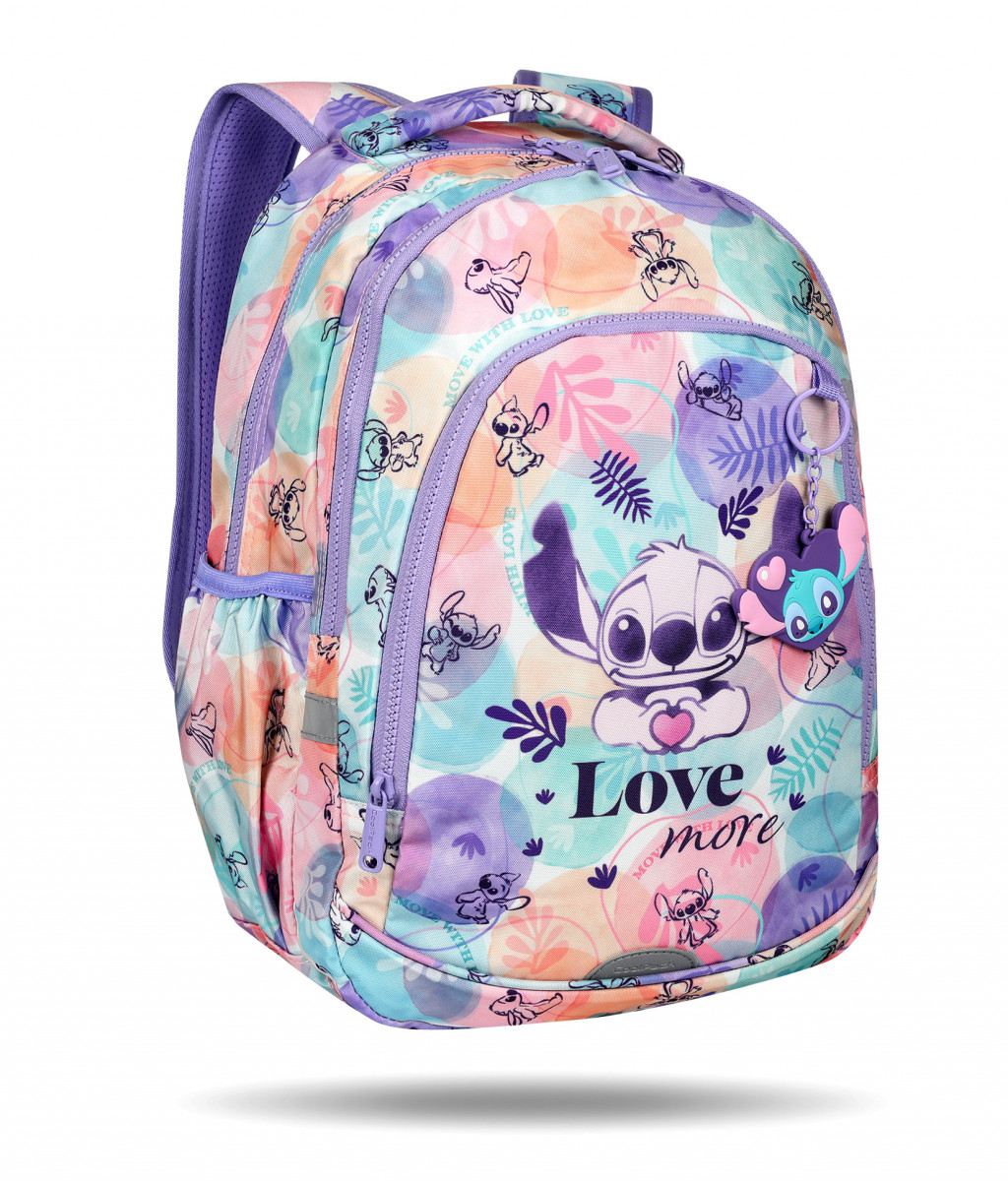 Coolpack Školská taška Prime 41 cm Stitch Pastel - Vypadnutý zub