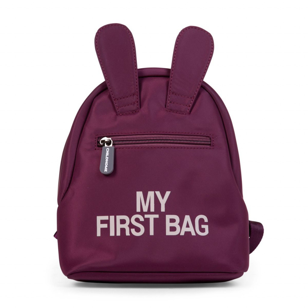 Childhome Detský batoh My First Bag Aubergine