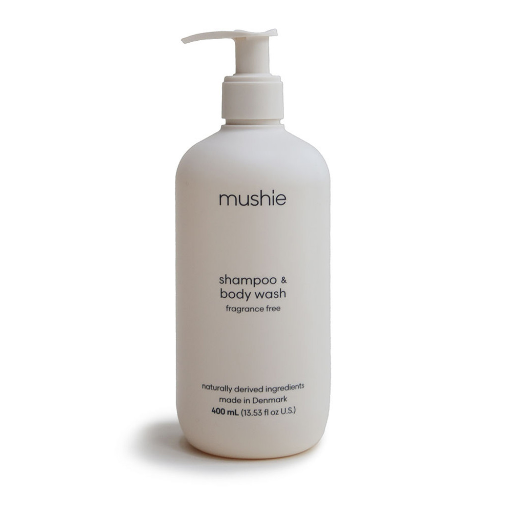 Mushie Detský šampón a sprchový gél mushie - bez vÔne - cosmos 400ml
