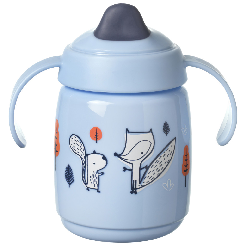 Tommee Tippee Superstar Sippee, tréningový hrnček, 6+, 300 ml, Modrá