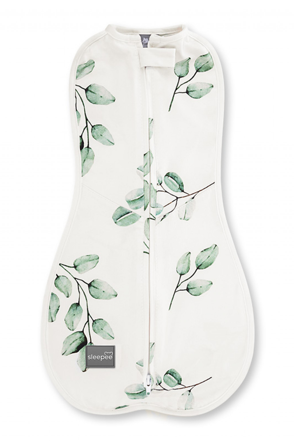 Sleepee Zavinovačka Sleepee First Step Swaddle s čiapočkou zdarma Eukalyptus