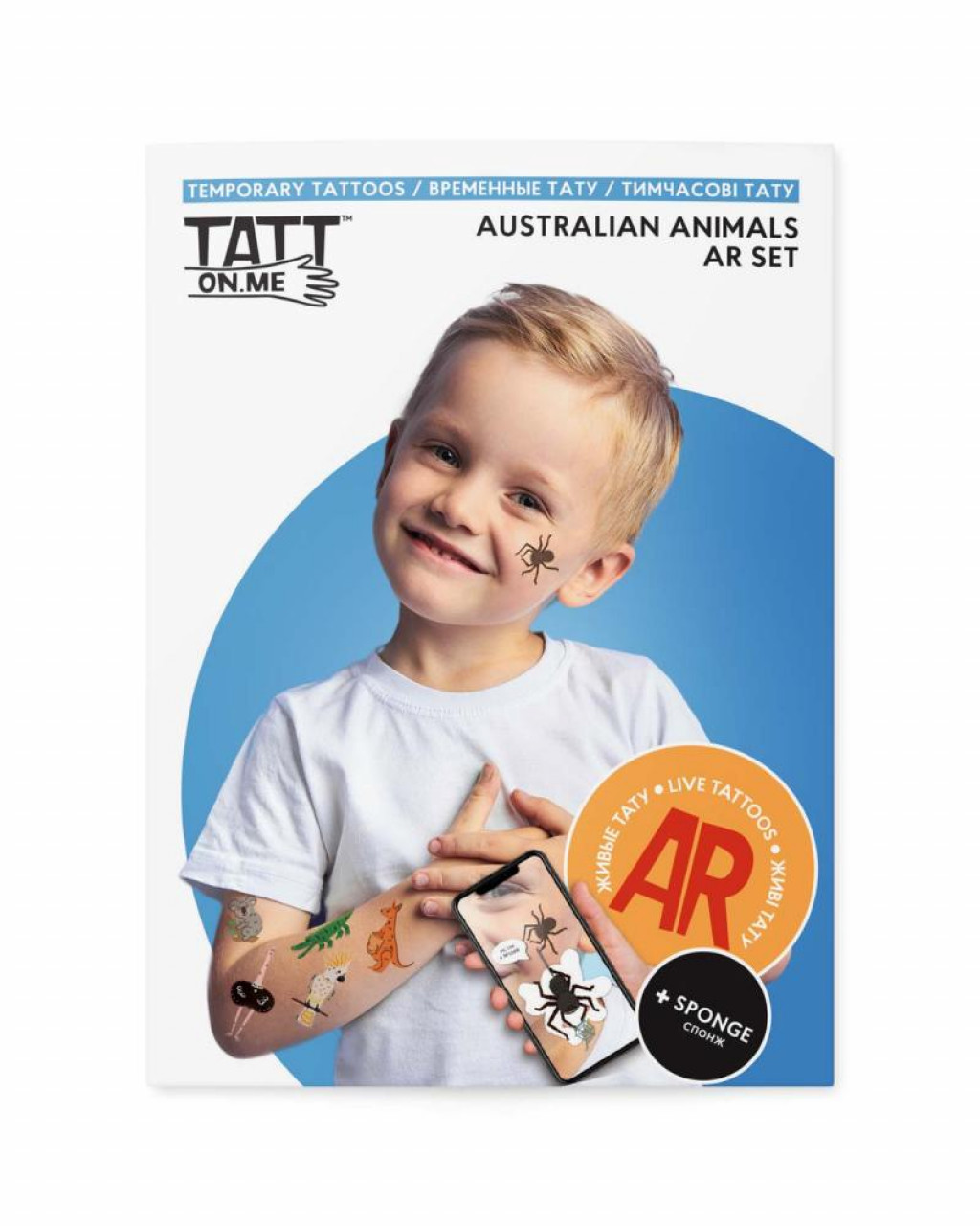 TATTonMe TATTonMe Živé tetovačky pre deti Austrálske zvieratá