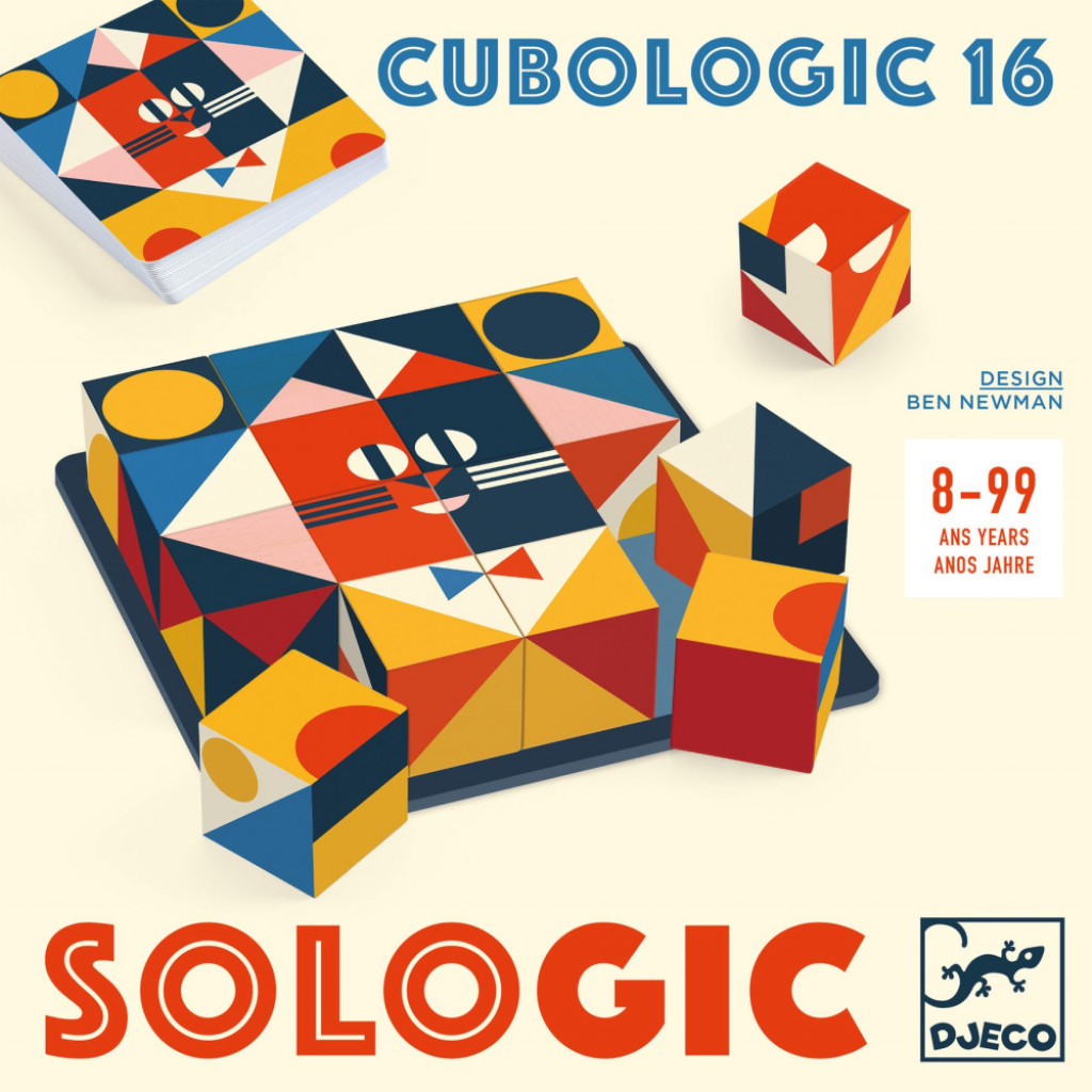 DJECO SOLOGIC: Cubologic 16: - hlavolam