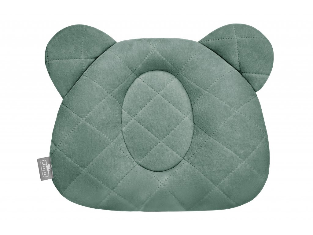 Sleepee Fixačný vankúš Sleepee Royal Baby Teddy Bear Green