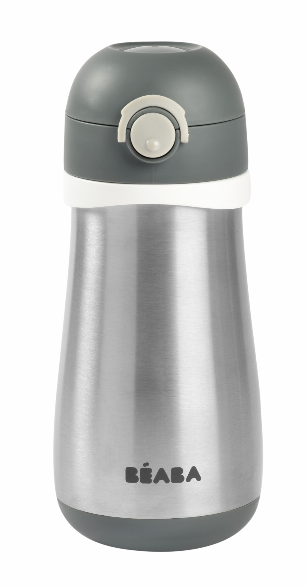 Beaba Hrnček termoizolačný nerez 350ml Mineral Grey