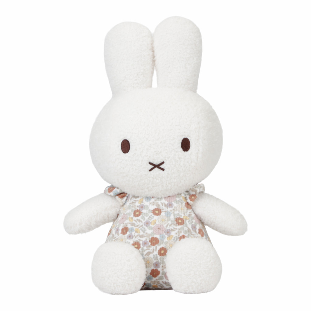 Little Dutch Králiček Miffy plyšový Vintage Kvety 35 cm