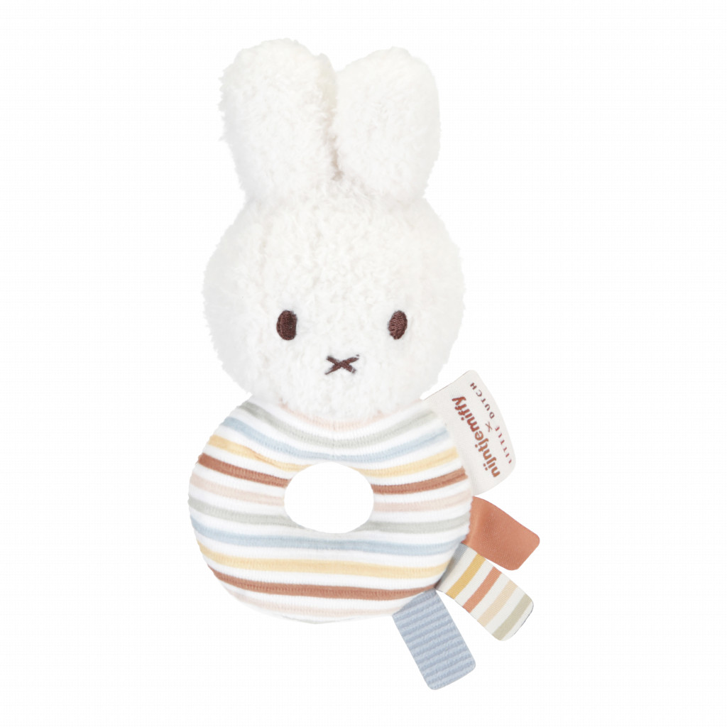 Little Dutch Hrkálka králiček Miffy Vintage Prúžky