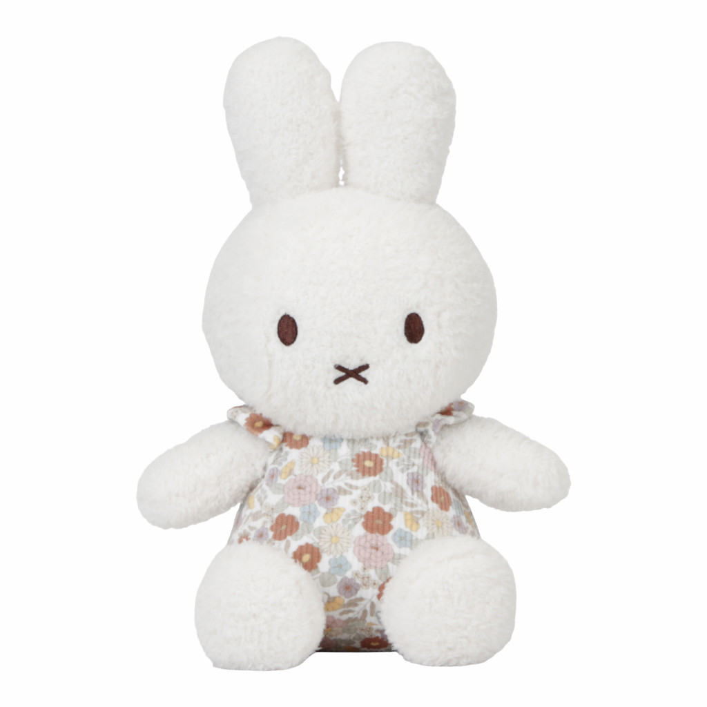 Little Dutch Králiček Miffy plyšový Vintage Kytičky 25 cm