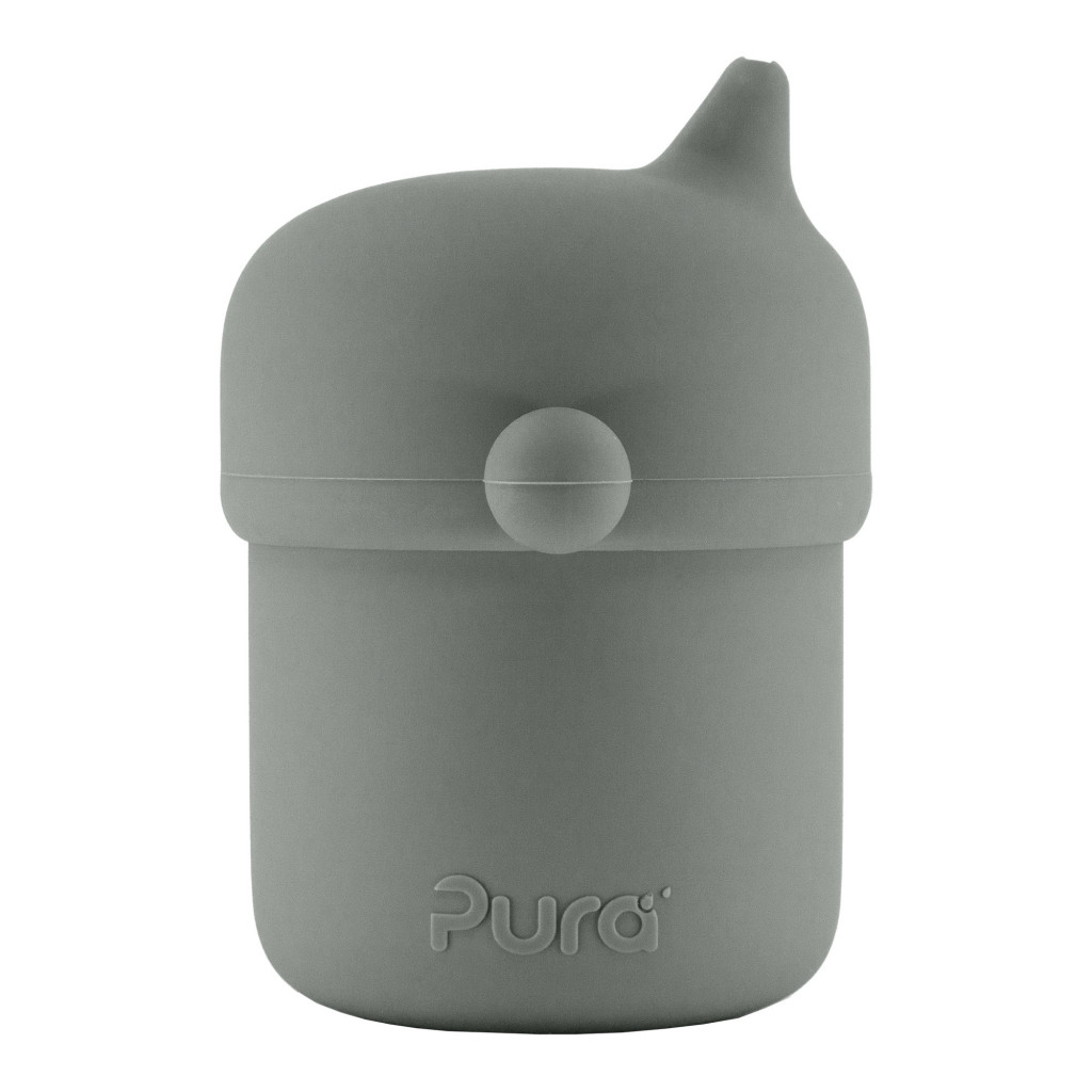 Pura MyMy silikónový pohárik s náustkom (Slate)