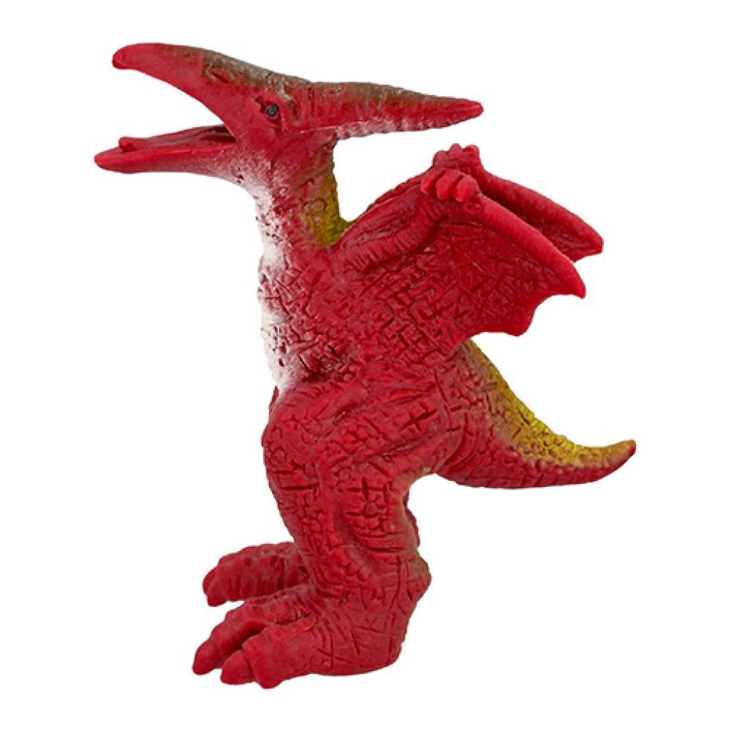 Dino World ASST Prstová bábka - Pterodaktyl červený