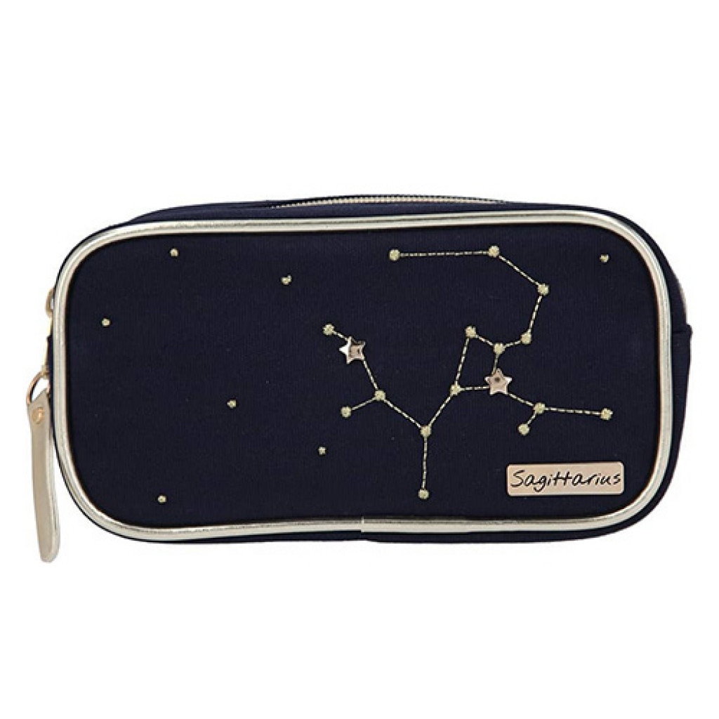 Top Model Kozmetická taška - modrá v znamení Sagittarius (Strelec)