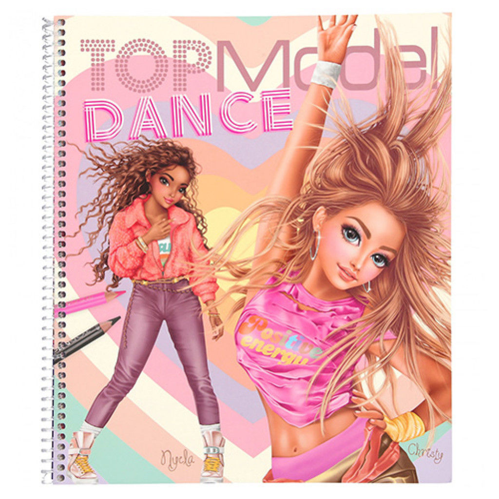 Top Model Kreatívna sada - Dance, Nyela a Christy