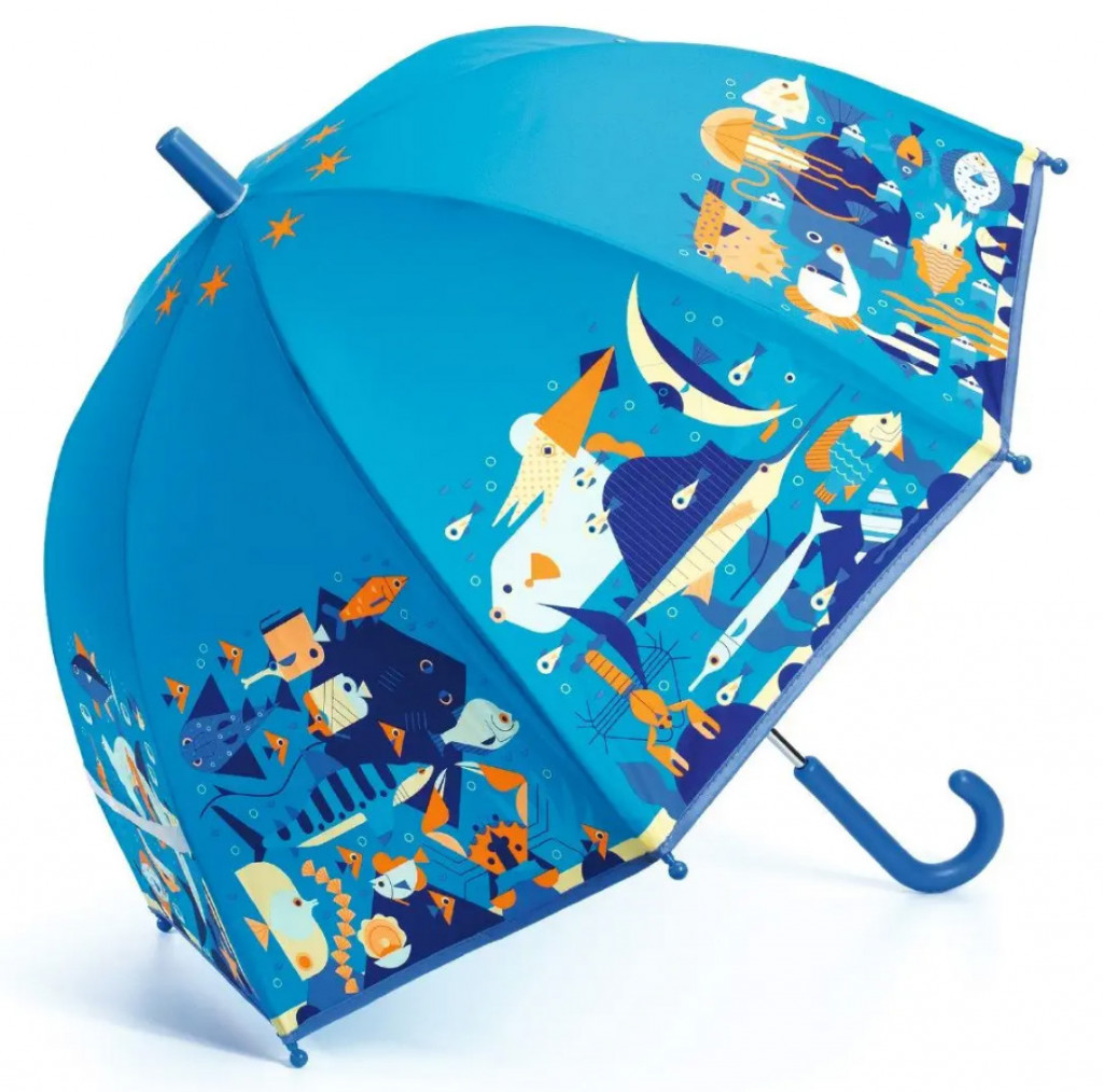 DJECO Morský svet: dáždnik (70 cm priemer)