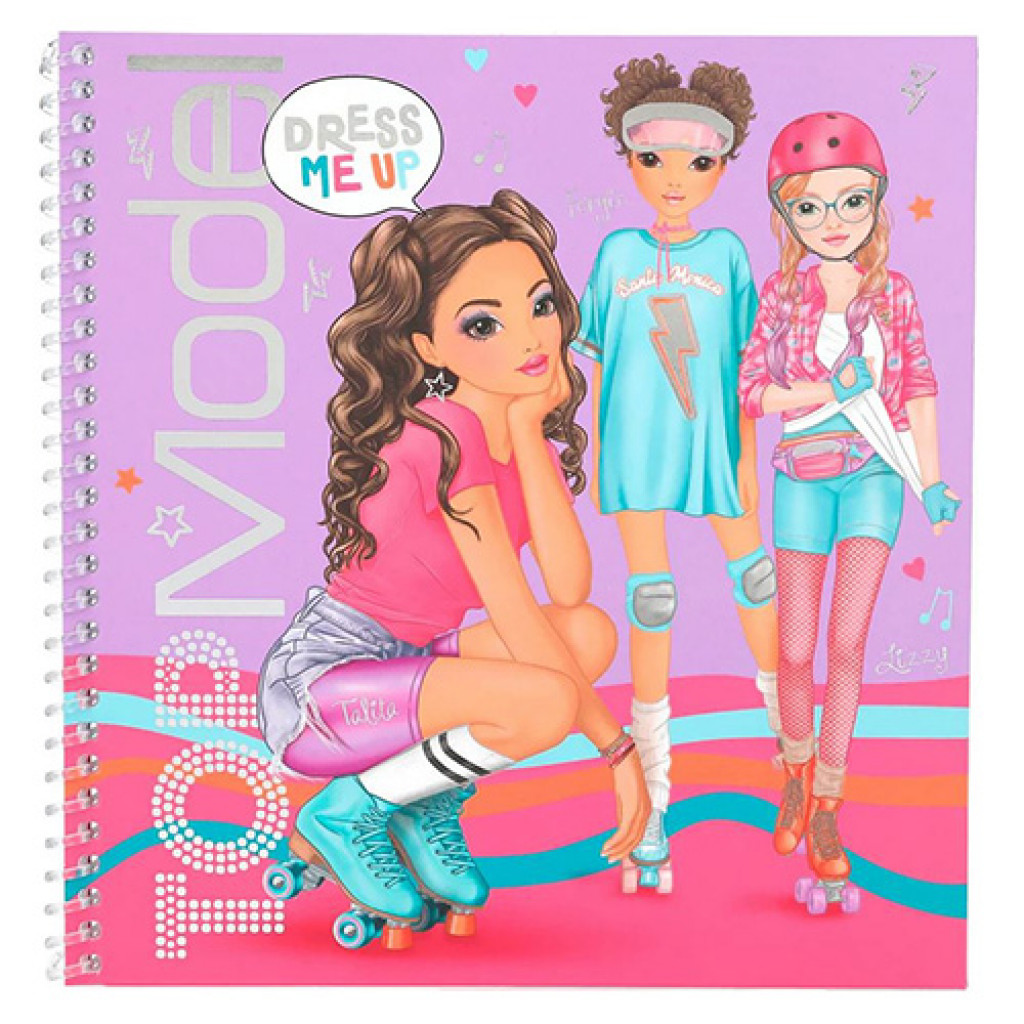 Top Model Dress Me Up bloček - Talita + Fergie + Lizzy