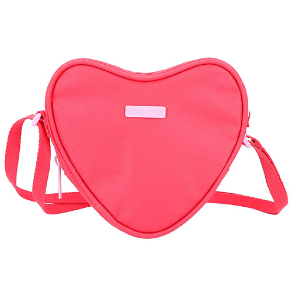 Top Model Mini kabelka v tvare srdca - červená