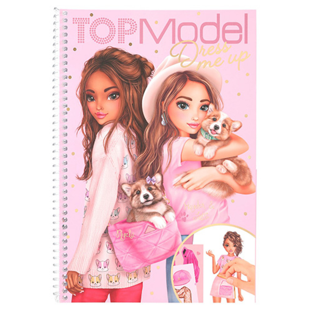 Top Model Dress Me Up blok - Nyela + Hayden + Lotti