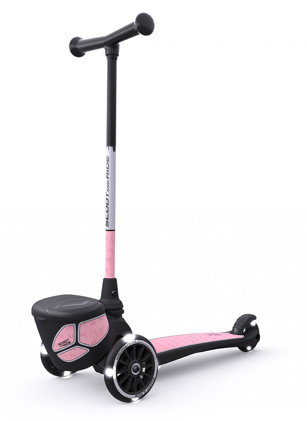 Scoot&Ride Kolobežka Highwaykick 2 Lifestyle Reflective Rose