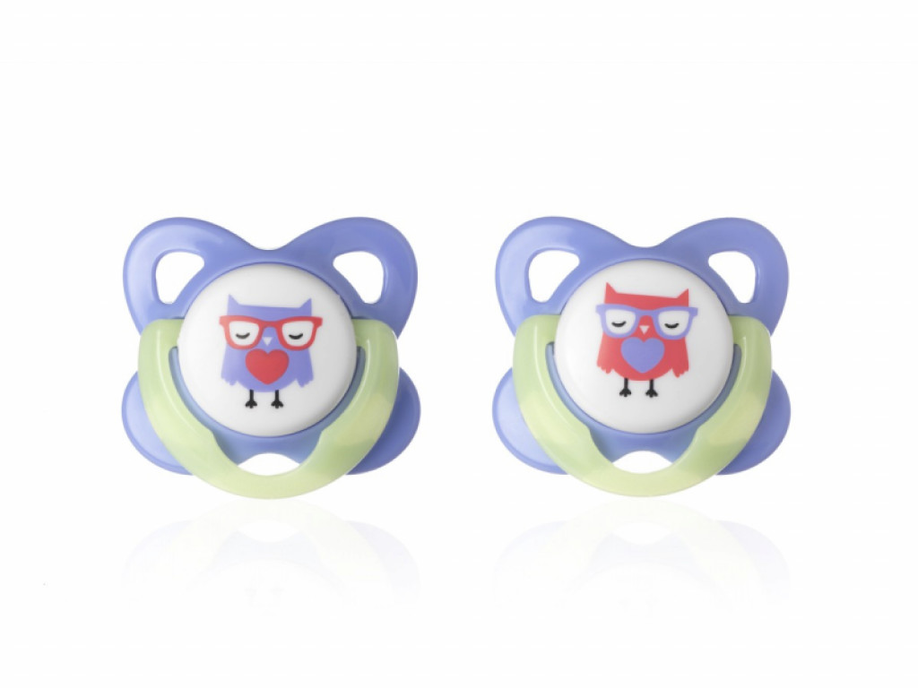 Tommee Tippee Cumlík latex ortodontický 2 ks 6-12m Basic