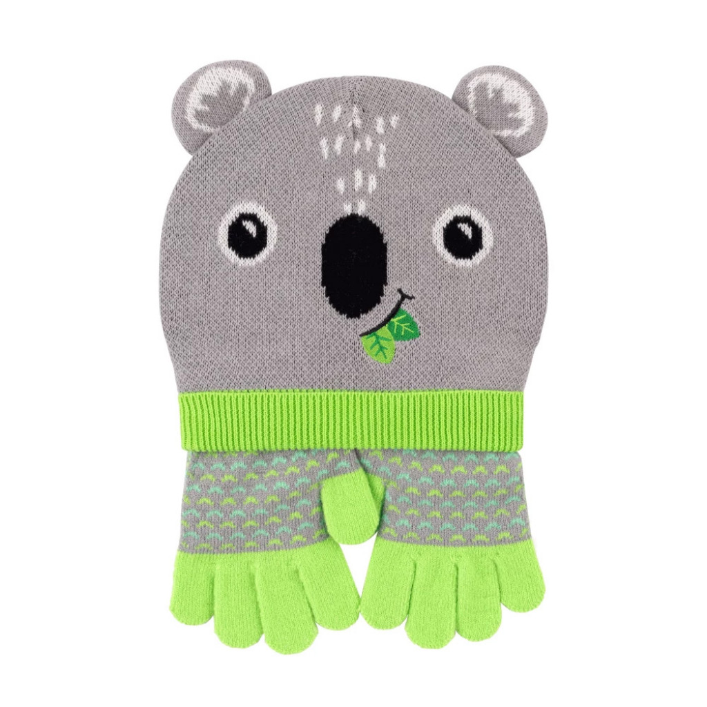 Zoocchini Set čiapka a rukavice Koala 1-3r