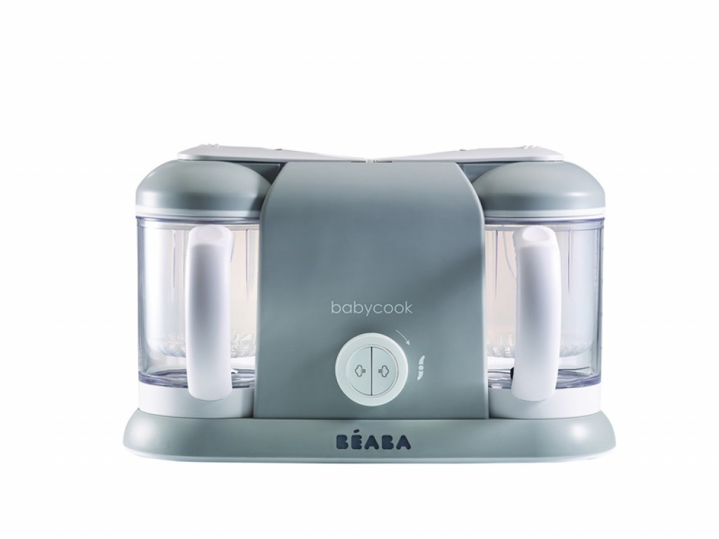 Beaba Parný varič + mixér BABYCOOK DUO šedý