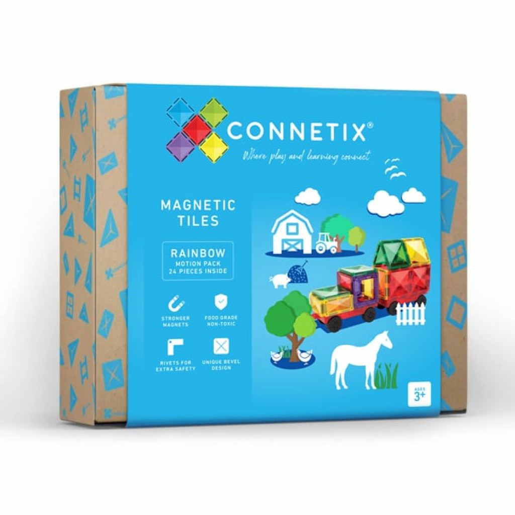 Connetix Magnetická stavebnica - Motion Pack 24 ks