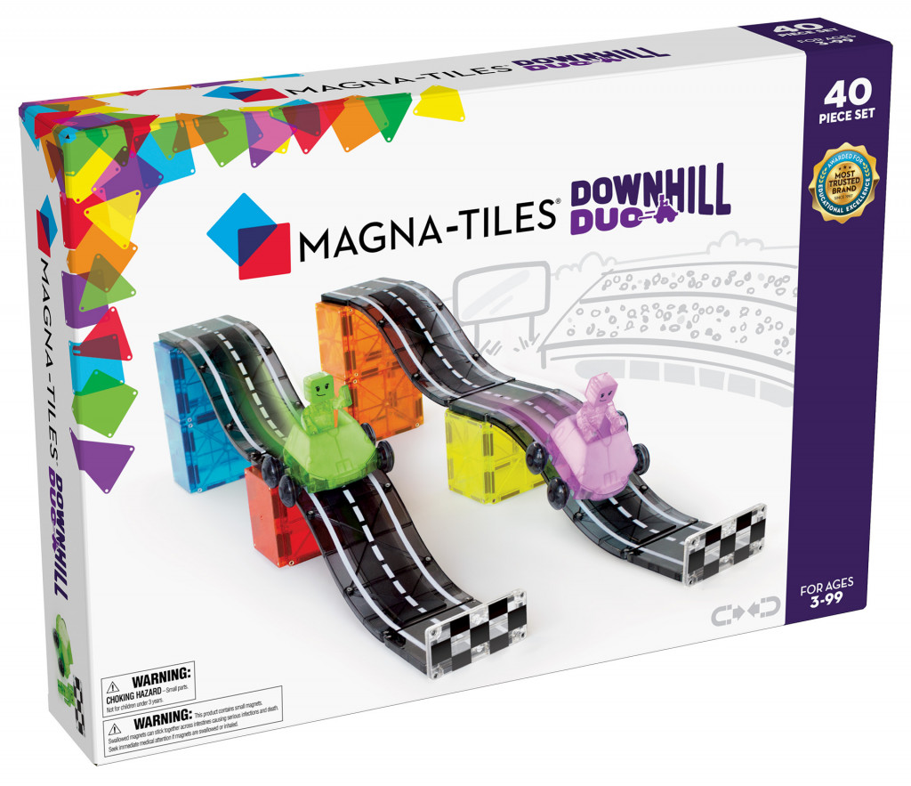 Magna-Tiles Magnetická stavebnica Downhill Duo 40 dielov