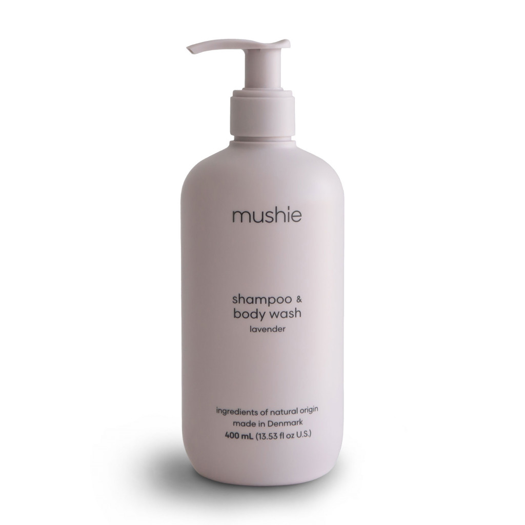Mushie Detský šampón a sprchový gél mushie - levanduľa- cosmos 400ml