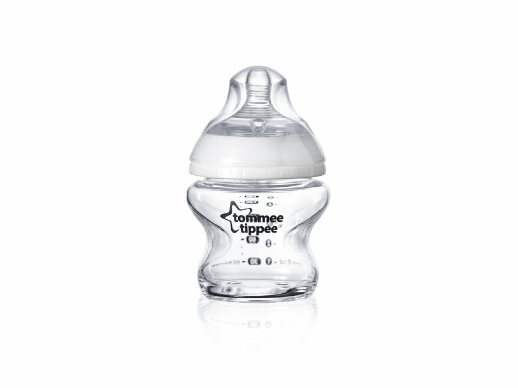 Tommee Tippee Dojčenská fľaša C2N 150ml sklenená, 0m +
