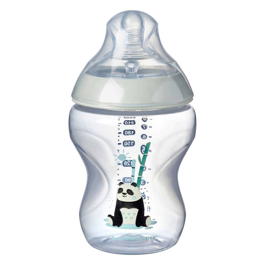 Tommee Tippee Kojenecká láhev C2N modrá 260ml 0m+, Růžová