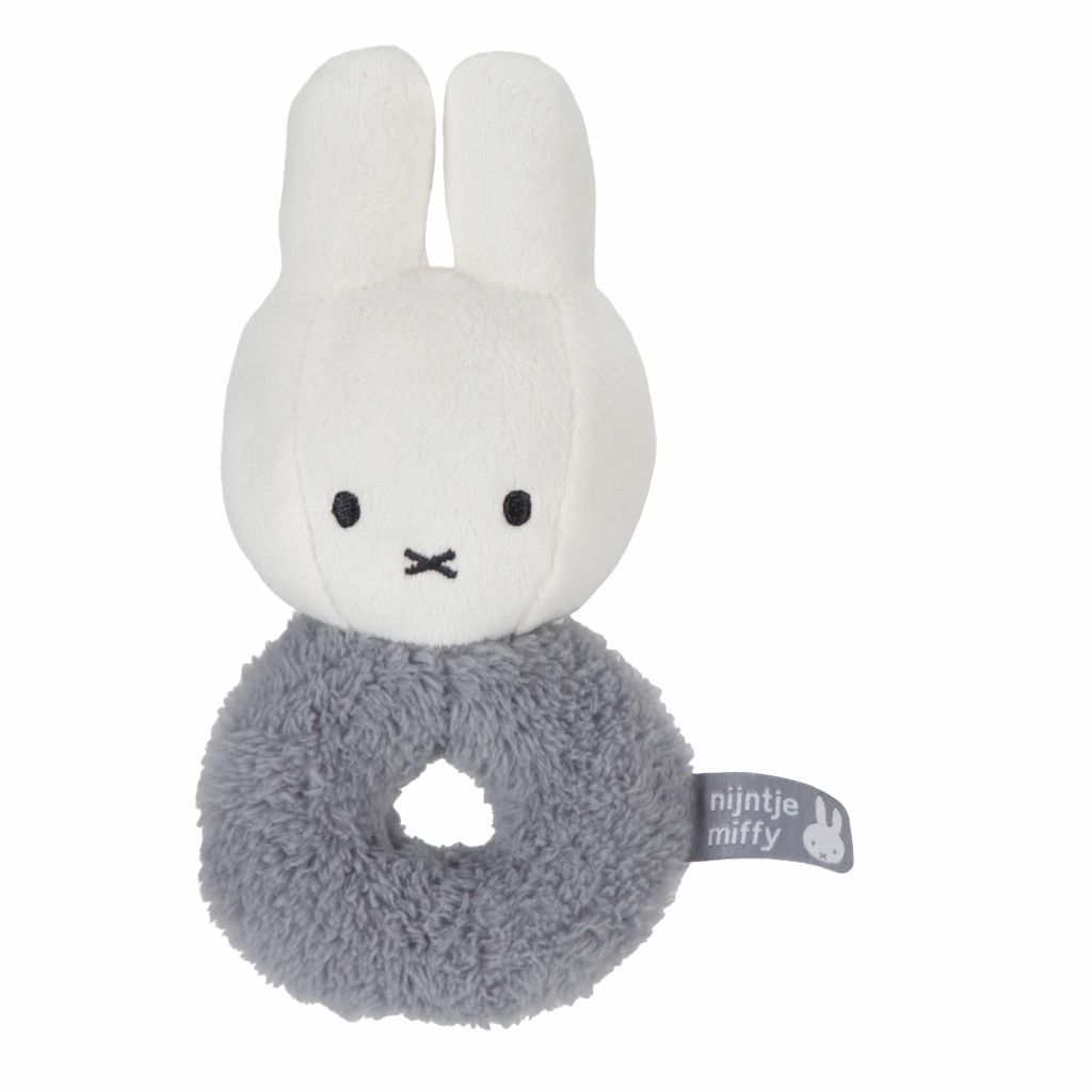 Little Dutch Hrkálka králiček Miffy Fluffy Blue