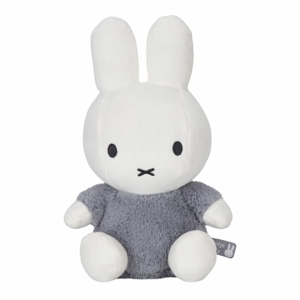 Little Dutch Králiček Miffy Fluffy Blue 25 cm