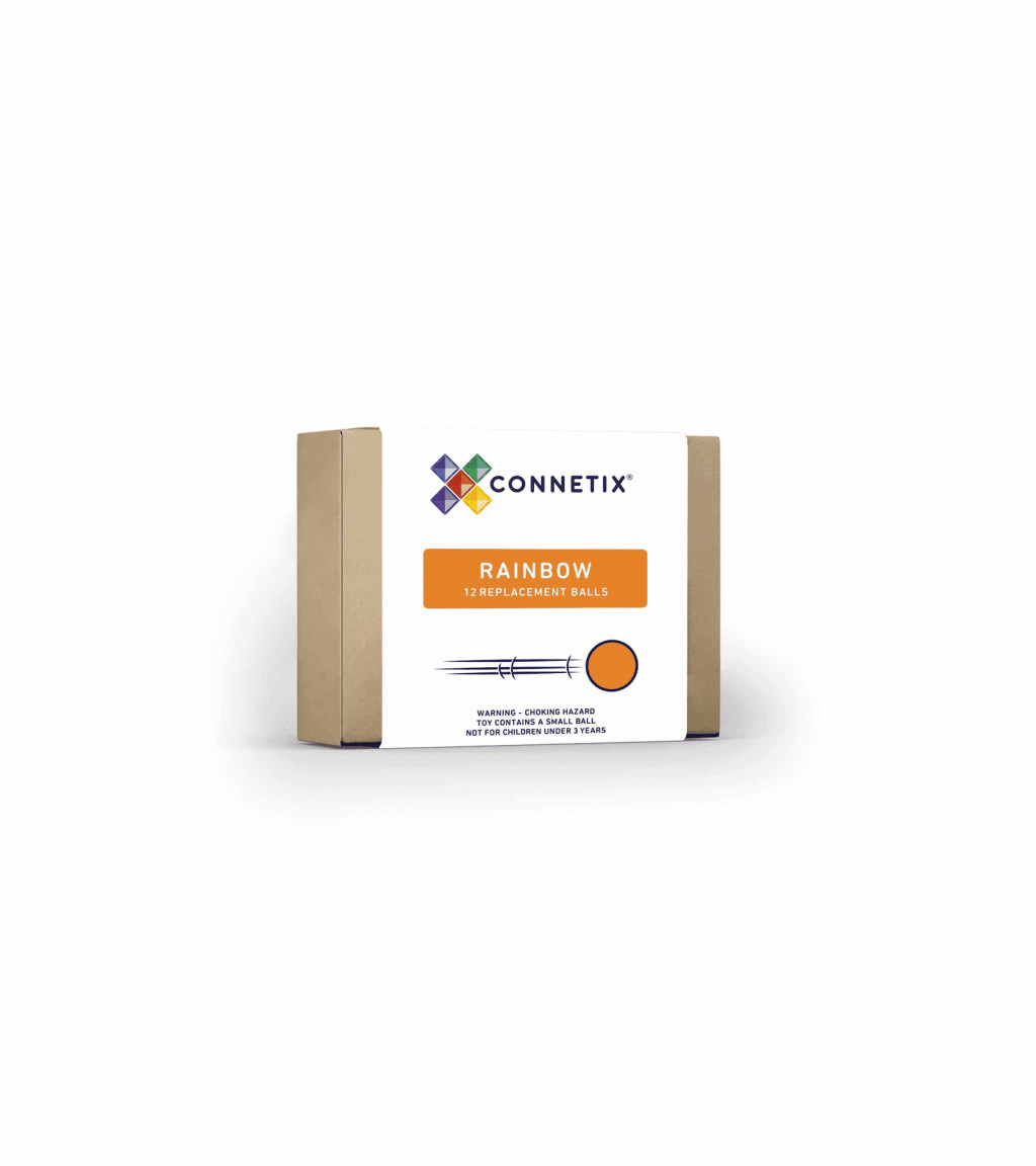 Connetix Magnetická stavebnica - Rainbow Ball Pack 12 ks