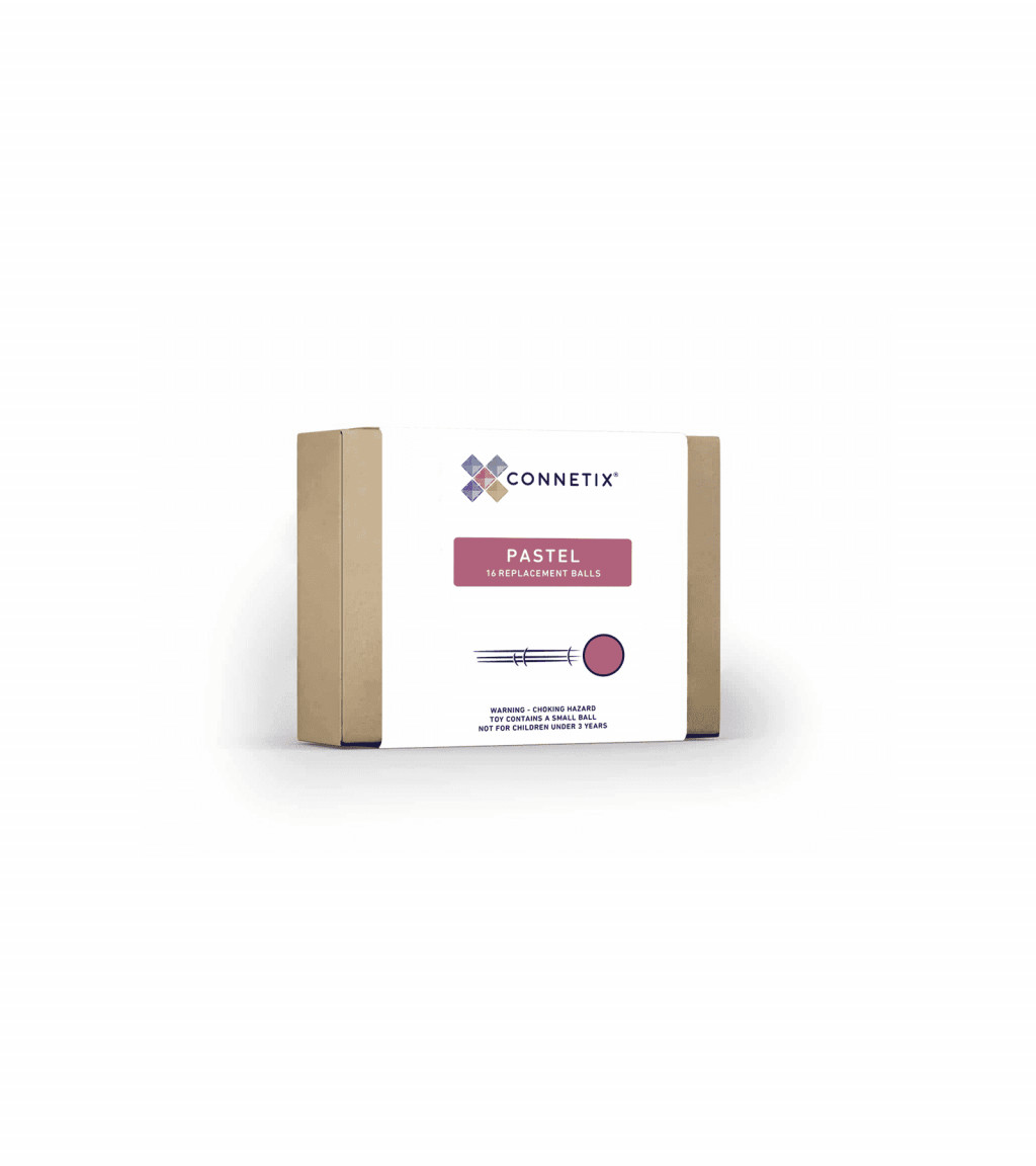 Connetix Magnetická stavebnica - Pastel Ball Pack 16 ks