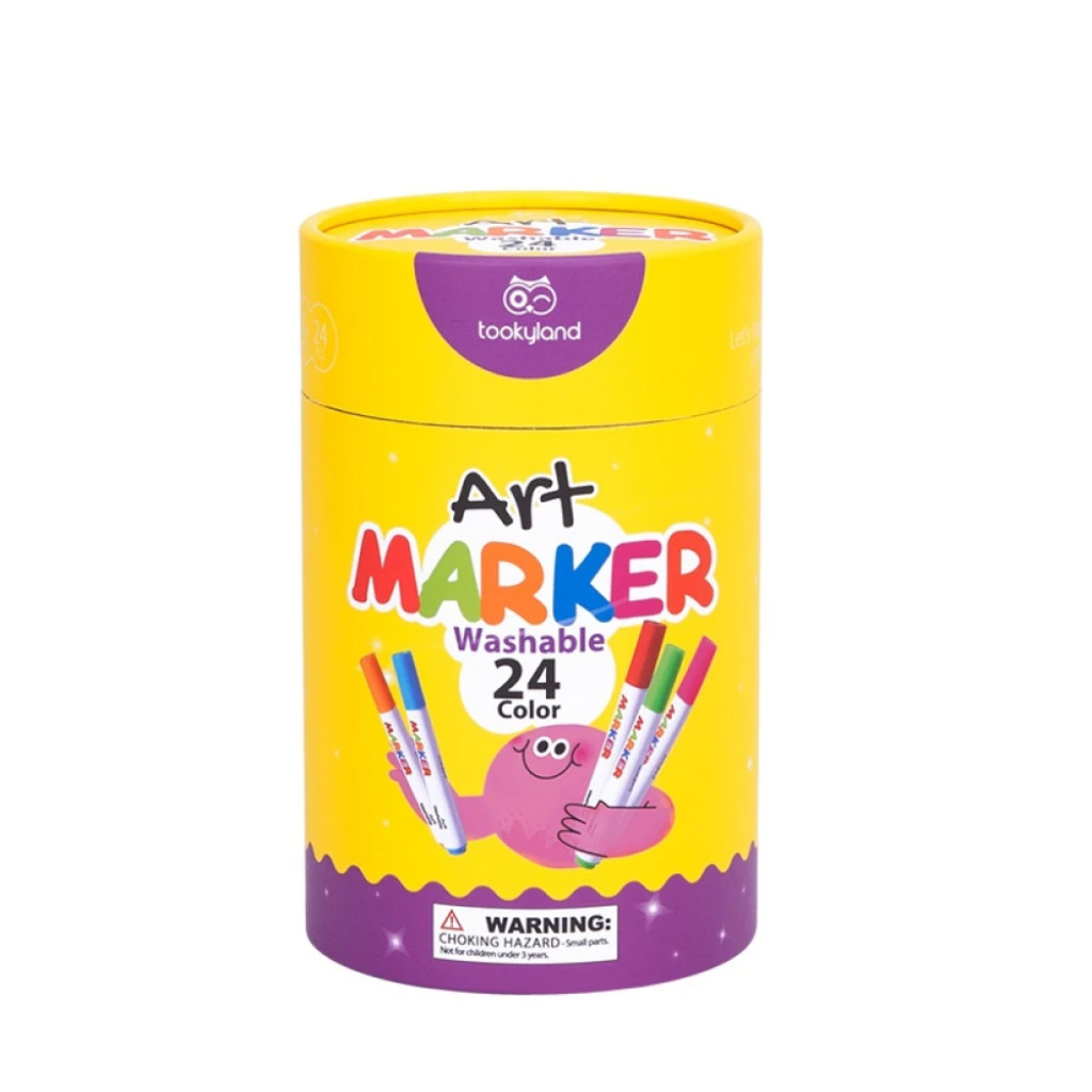 Tookyland Umývateľné fixky 24 ks