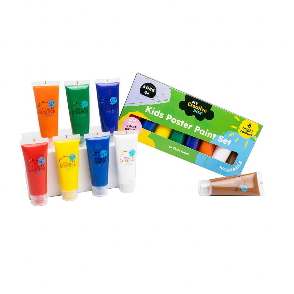 Connetix Poster Paint Set | 8 Farieb