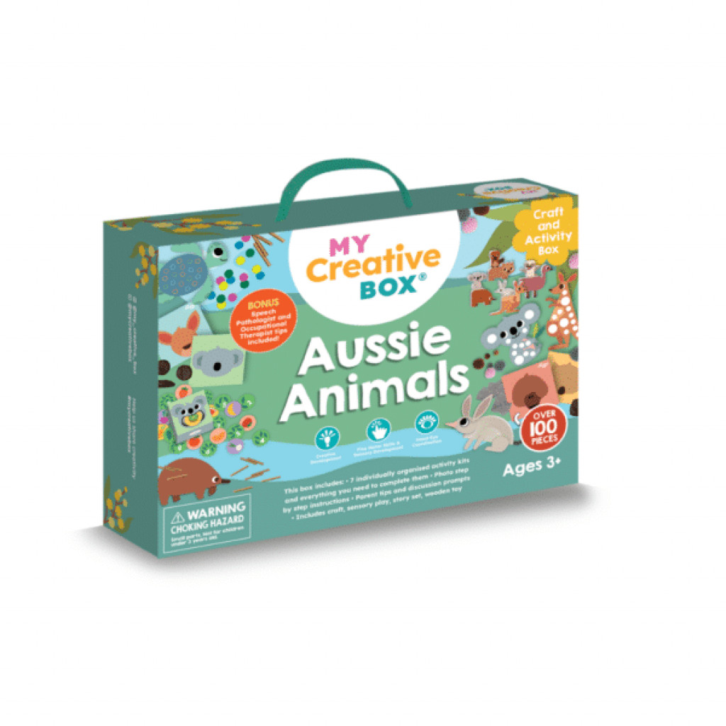 Connetix Aussie Animals Craft Activity Box