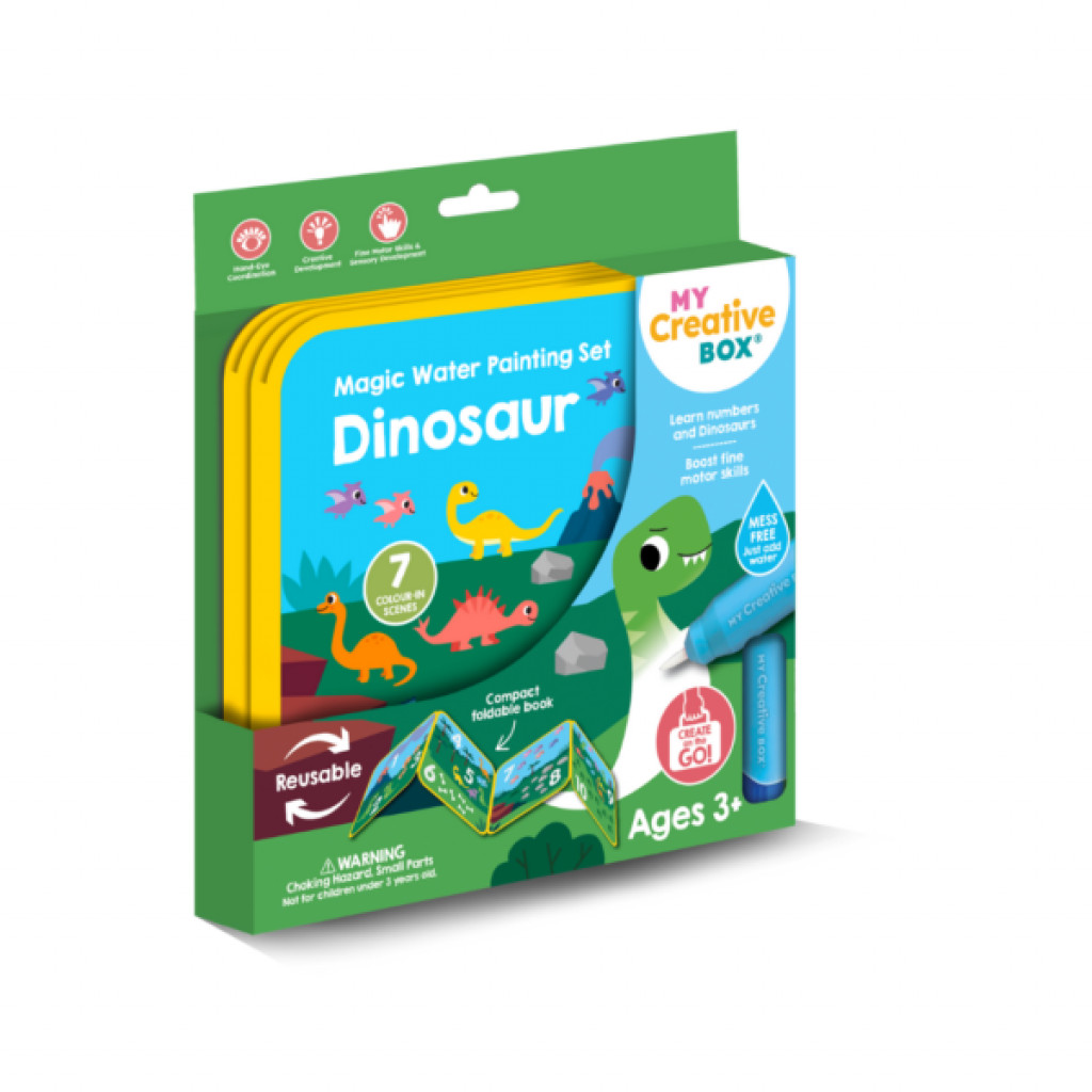Connetix Dinosaur Magic Water Painting Set