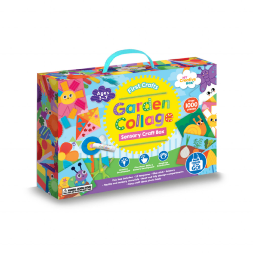 Connetix Garden Collage Sensory Activity Box