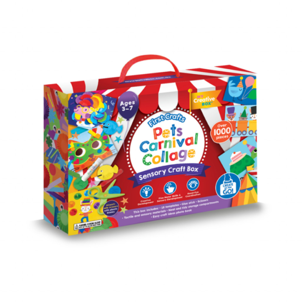 Connetix Pets Carnival Collage Sensory Activity Box