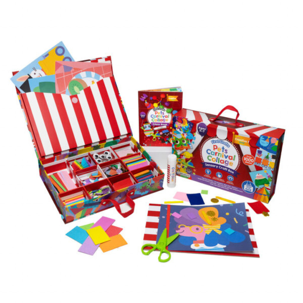 Connetix Pets Carnival Collage Sensory Activity Box