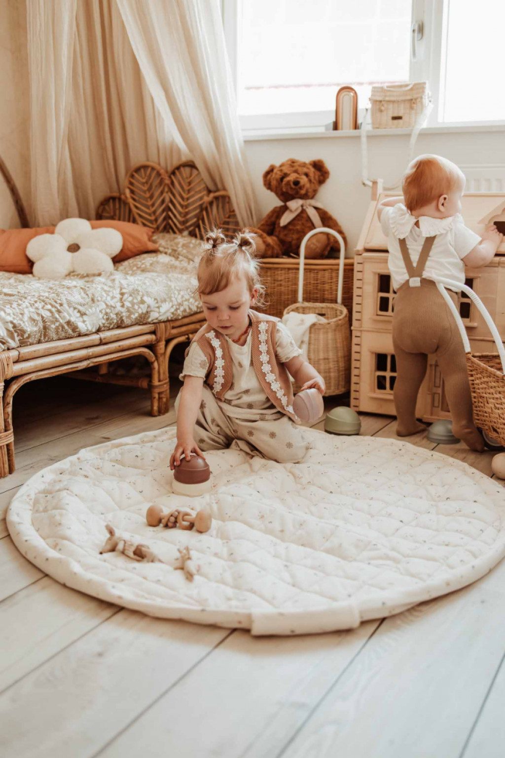 Play&Go Noomad soft Podložka na hranie Organic Moon