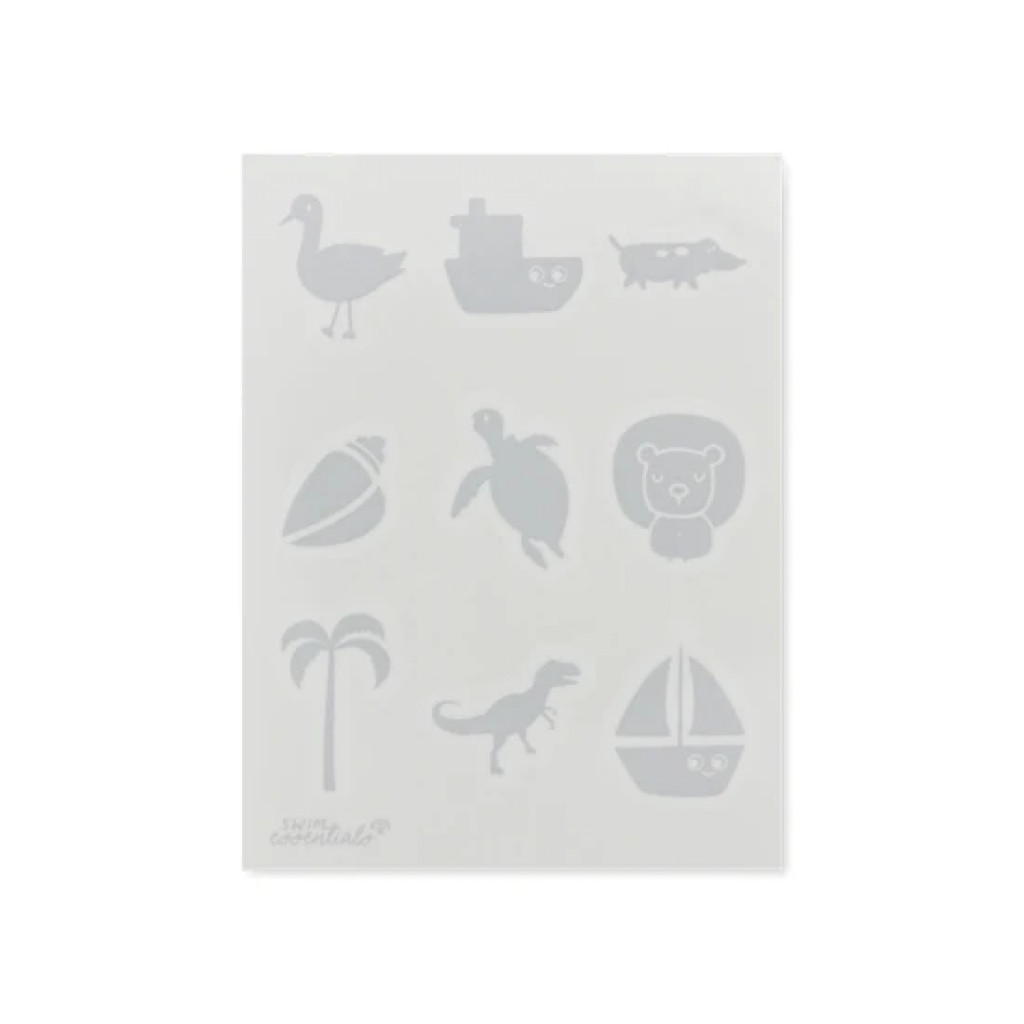 Swim Essentials UV nálepky Wild Adventures pre chlapcov