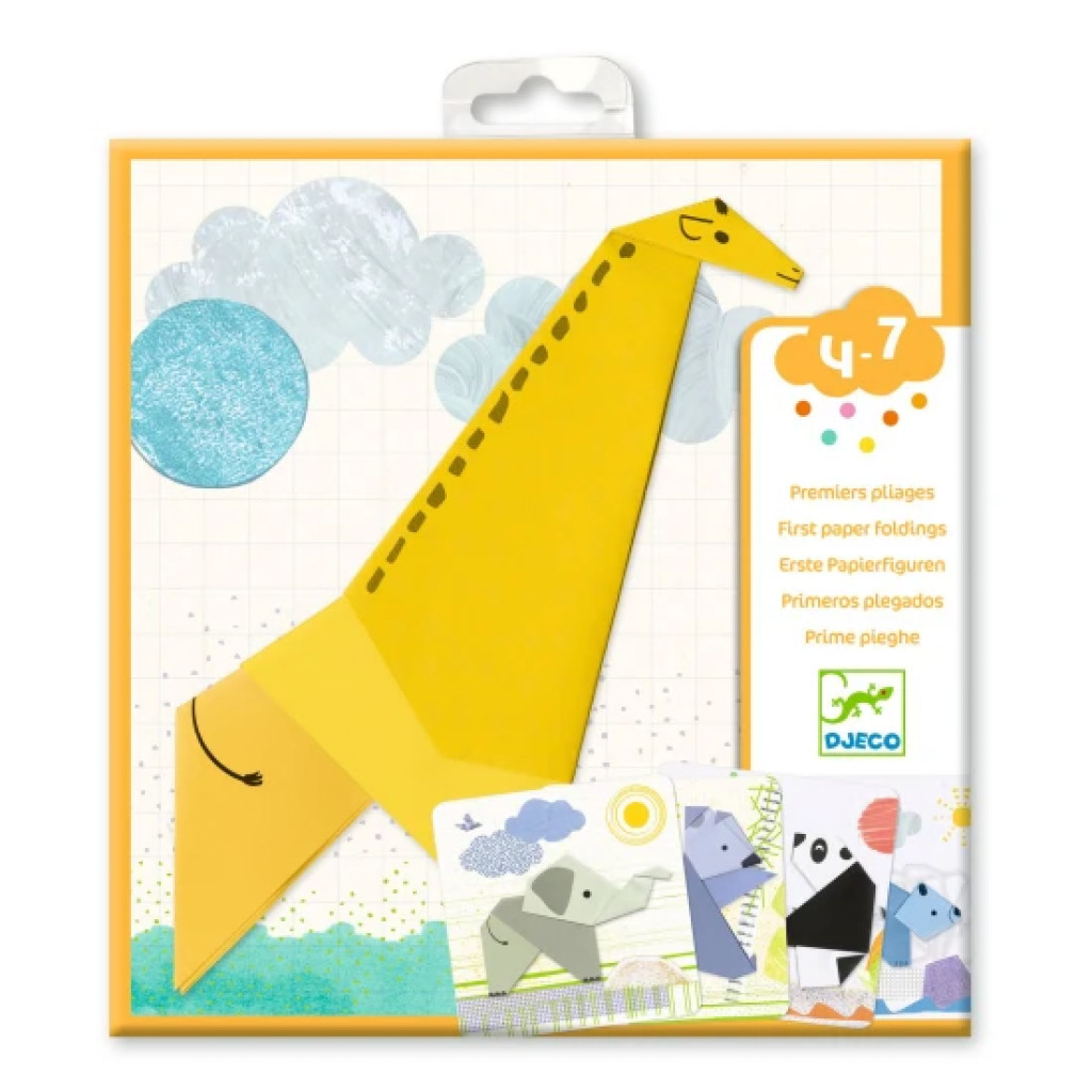 DJECO Prvé origami – 1, 2, 3… poskladané!