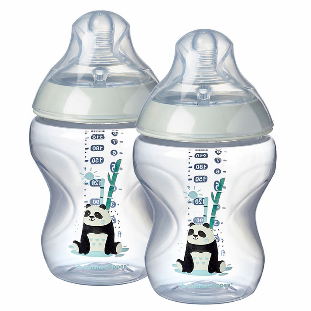 Tommee Tippee Dojčenská fľaša, ANTI-COLIC, 0+, 260 ml, kindness, 2ks