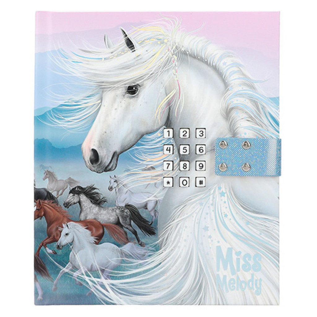 Miss Melody Zápisník na kód Miss Melody, Stádo koní, 80 stran