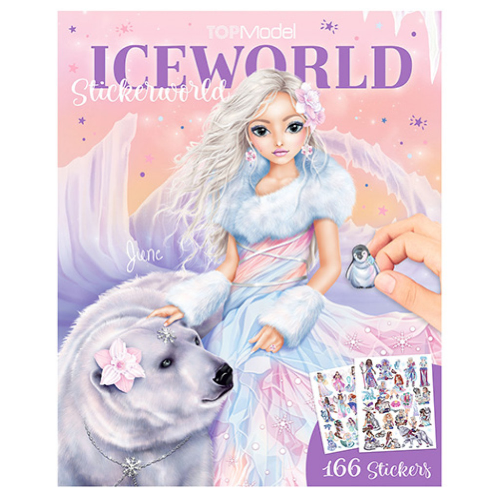 Top Model Iceworld Stickerworld, 166 samolepiek